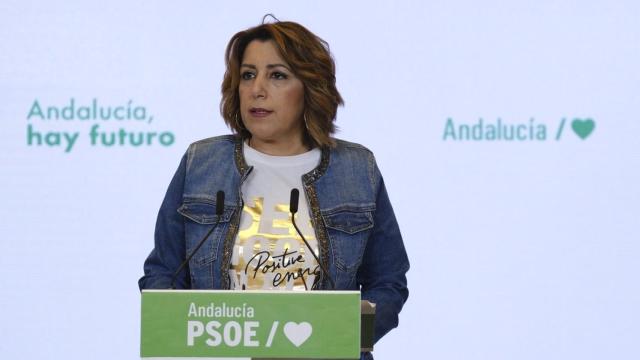 La secretaria general del PSOE andaluz, Susana Díaz.