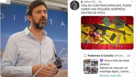 El diputado coruñés Antón Gómez-Reino (Podemos) denuncia amenazas en Twitter