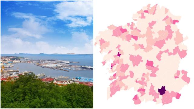 Covid: Los municipios de Galicia más afectados en contagios e incidencia