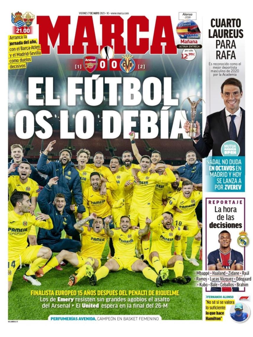 Portada MARCA