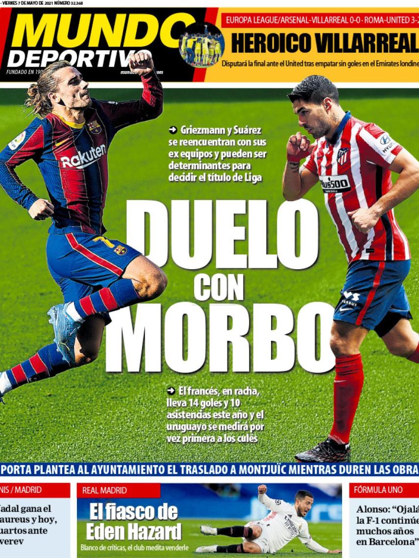 Portada Mundo Deportivo