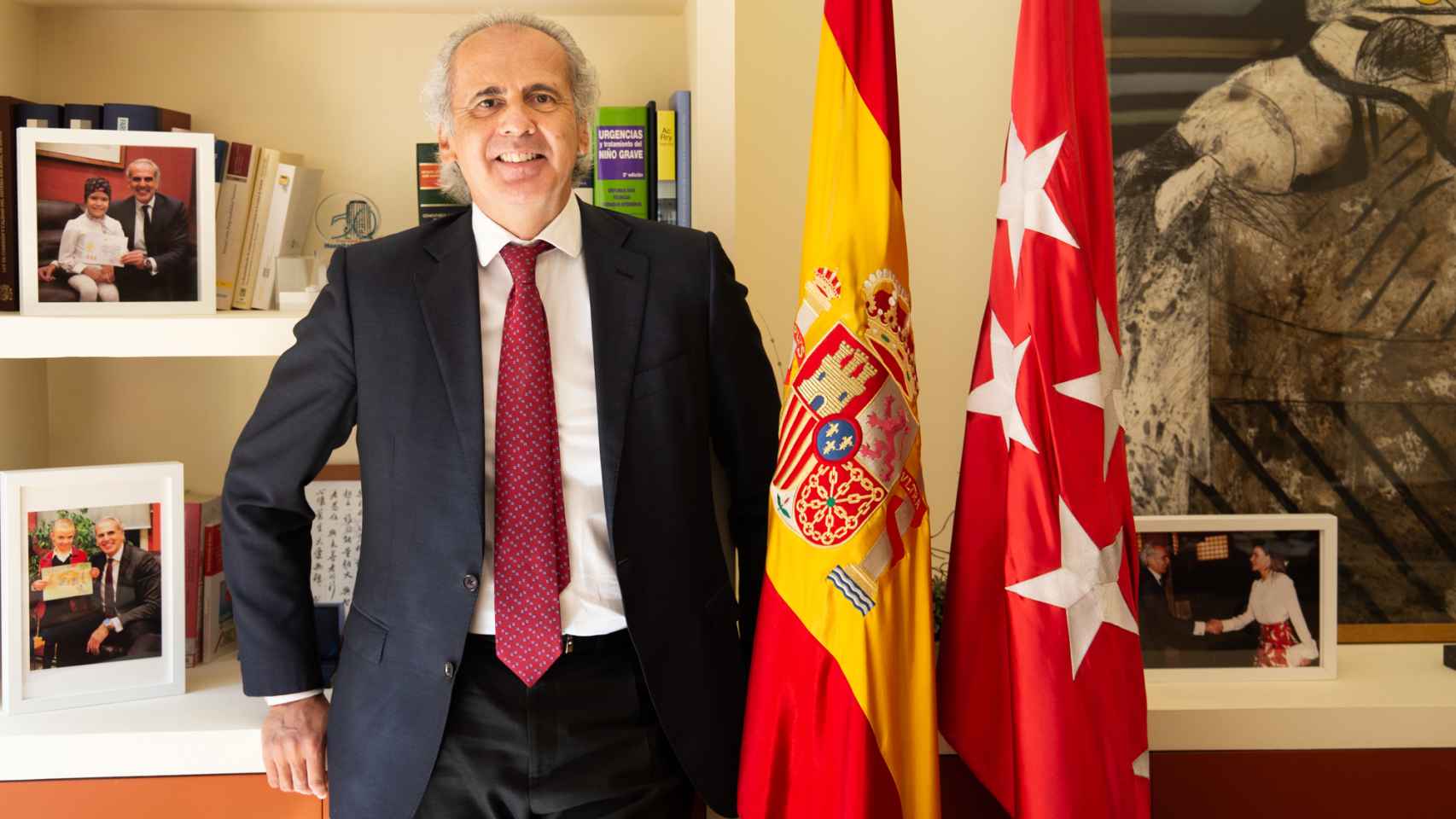 Enrique Ruiz-Escudero, consejero de Sanidad de Madrid.