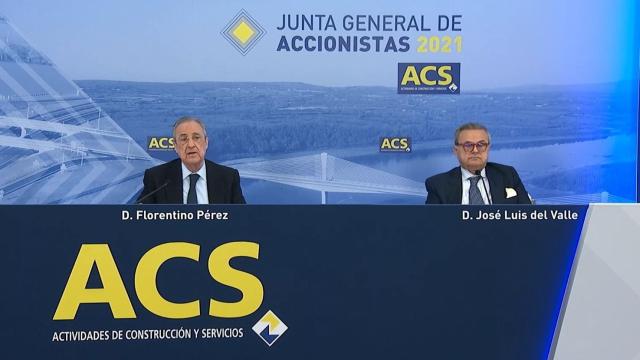 Imagen de la junta de accionistas de ACS 2021.