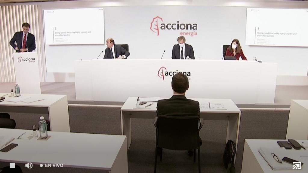 Acciona Energía mantiene sus planes de salir a bolsa, en cinco años duplicará su cartera renovable hasta los 20 GW