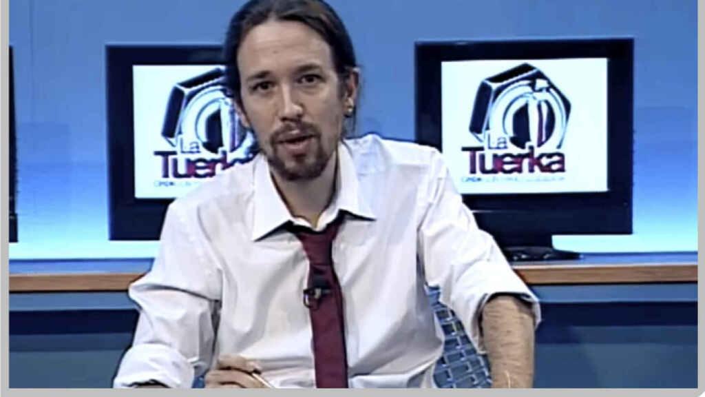 Pablo Iglesias, en la 'Tuerka'.