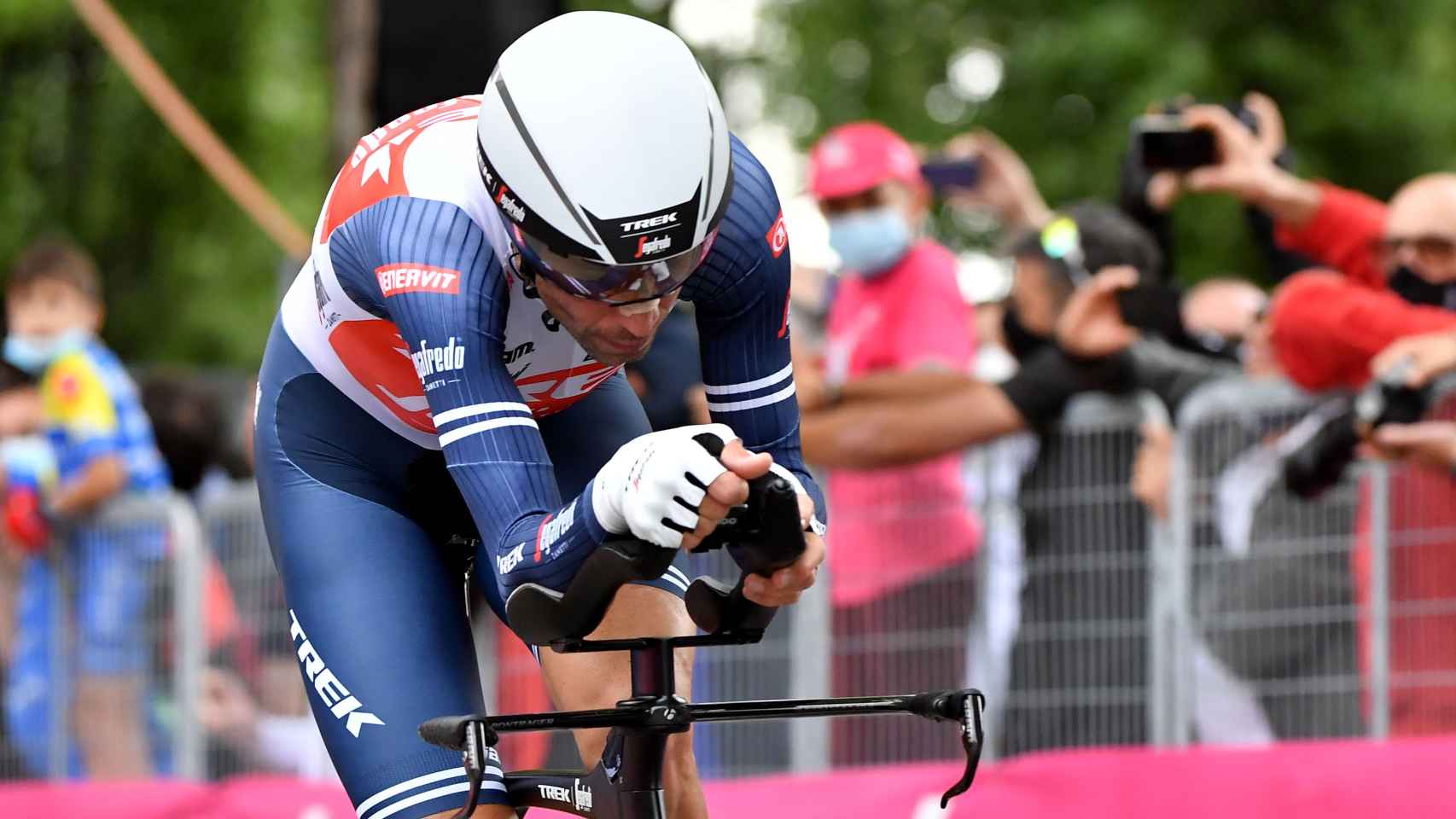 Vincenzo Nibali en la crono inaugural del Giro de Italia 2021