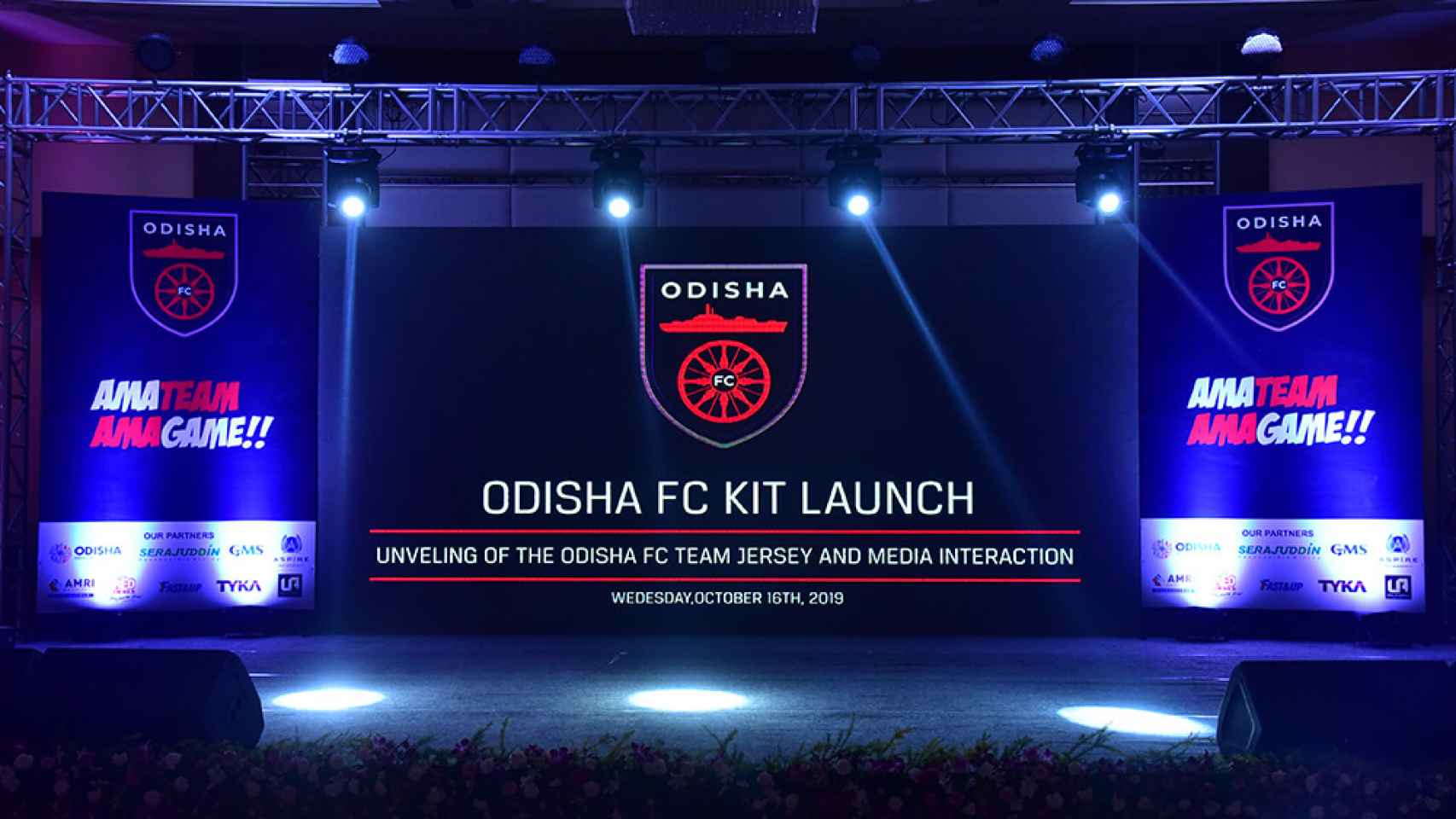 Un acto del Odisha FC