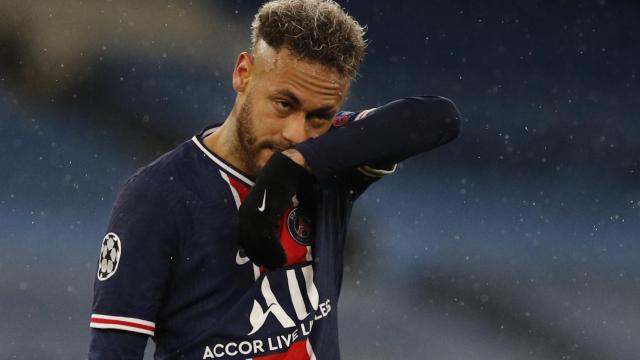 Neymar Jr, durante un partido con el PSG