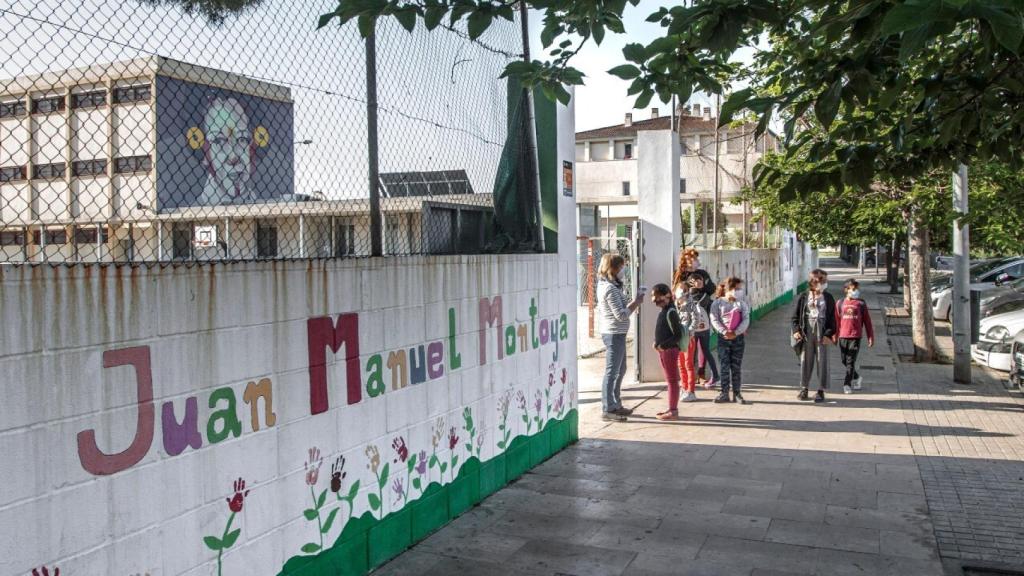 Entrada del CEIP Juan Manuel Montoya de Valencia.