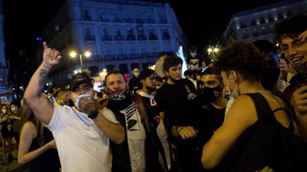 FOTO: Imagen de la noche en Madrid (EFE).