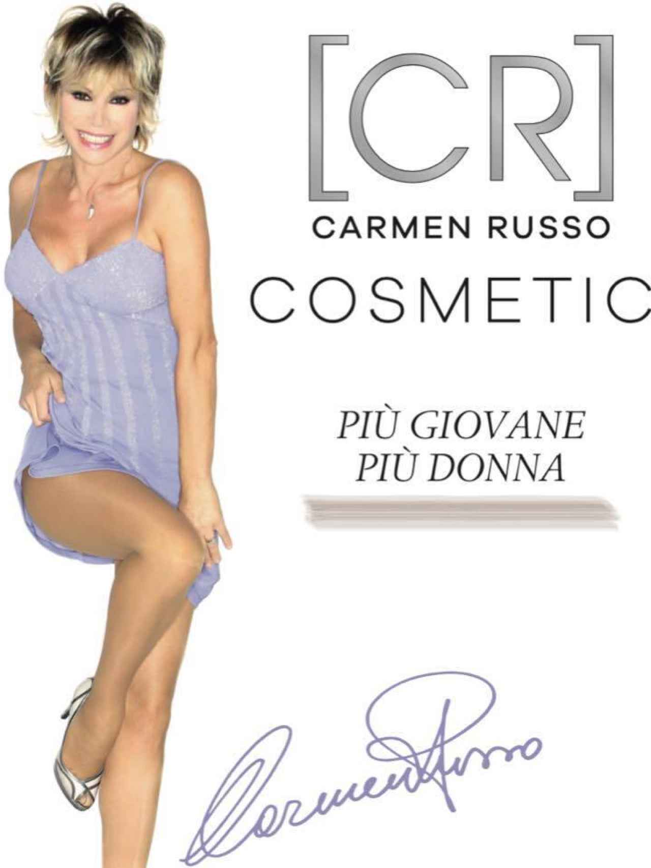 Imagen promocional de su marca de cosmética.