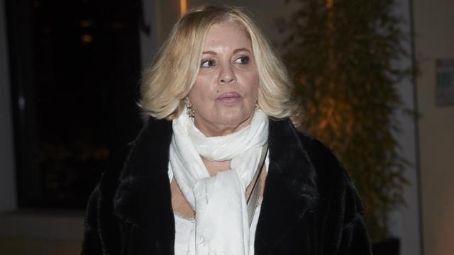 Bárbara Rey, durante su 70 cumpleaños en Madrid.