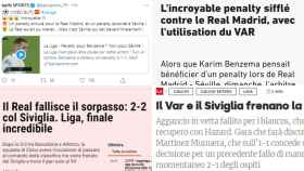 Las crónicas de BeIN, L'Equipe, Gazzetta y Corriere del Real Madrid - Sevilla