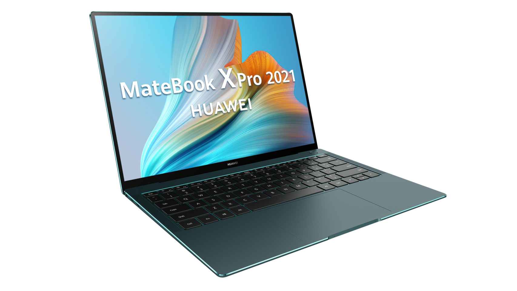 Color verde en el que llegará el Huawei MateBook X Pro 2021.