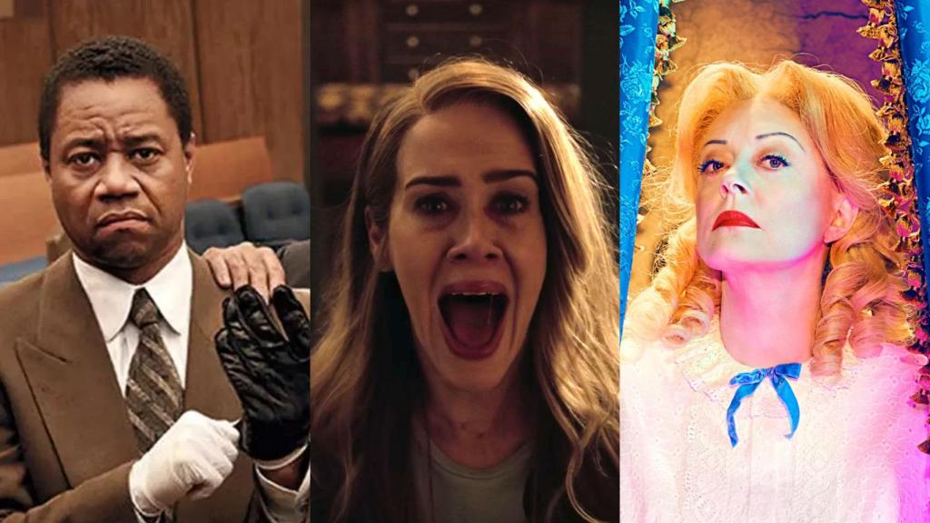 'American Crime Story', 'American Horror Story' y 'Feud'.