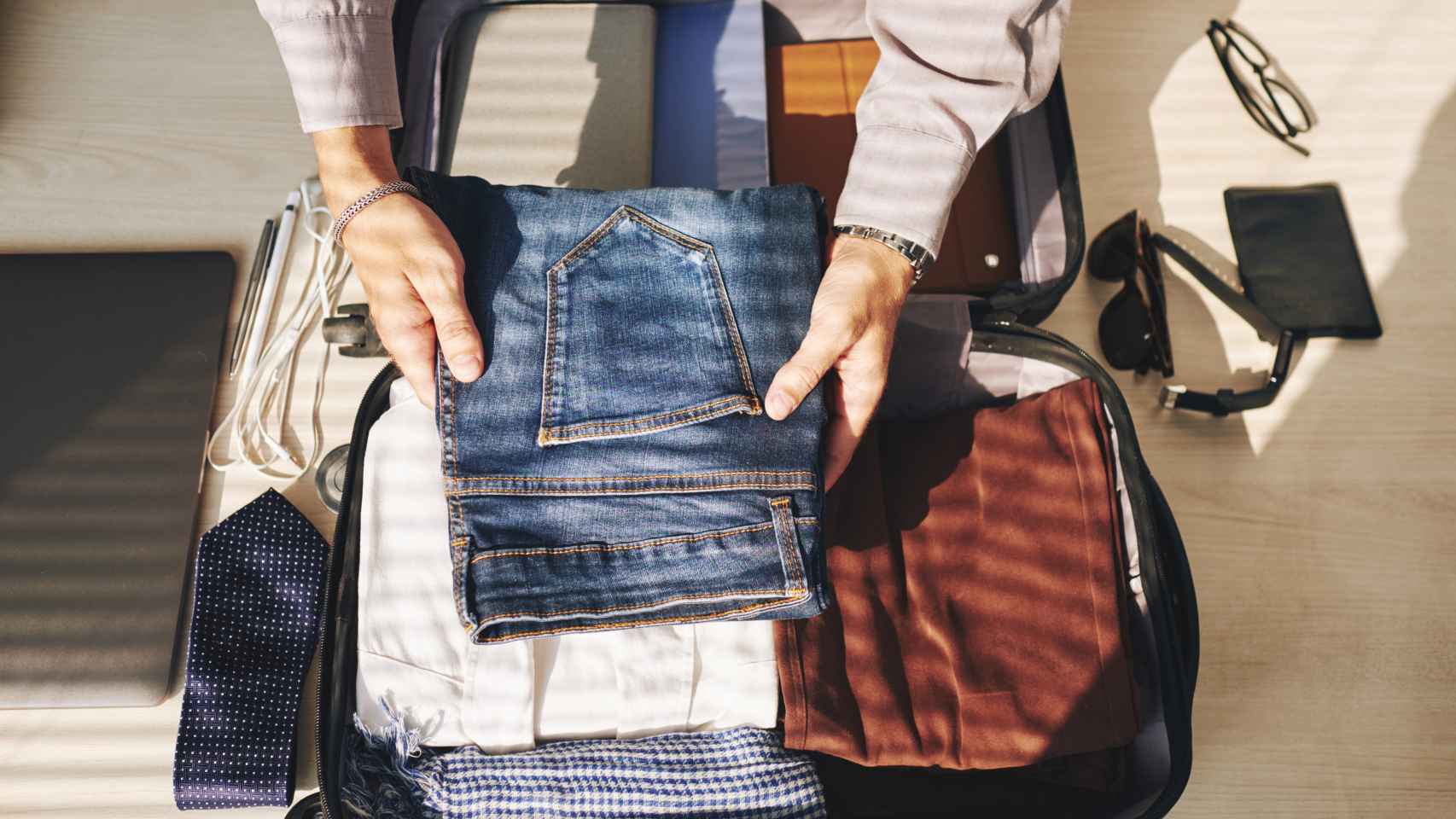 Cómo evitar que la ropa se arrugue en la maleta