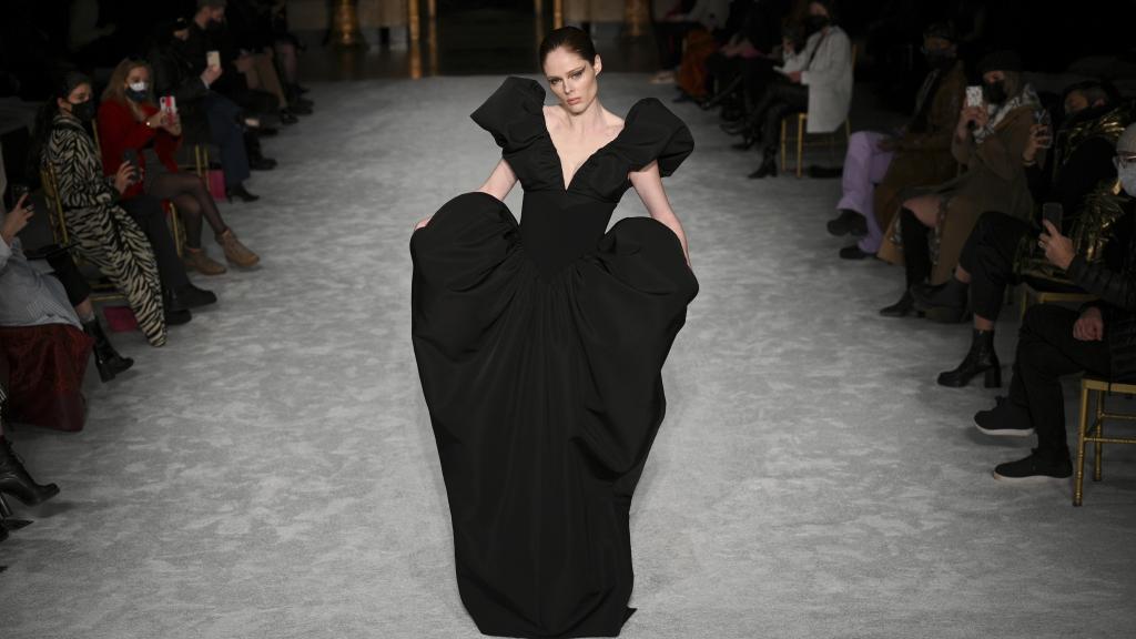 La modelo Coco Rocha en Nueva York.