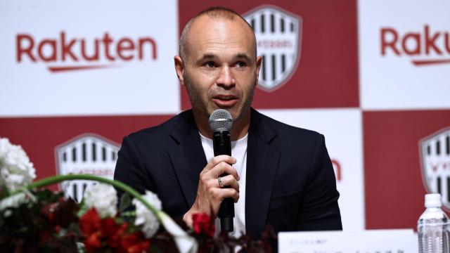 Andrés Iniesta renueva con el Vissel Kobe