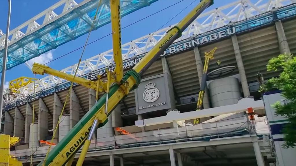 Las obras del Santiago Bernabéu