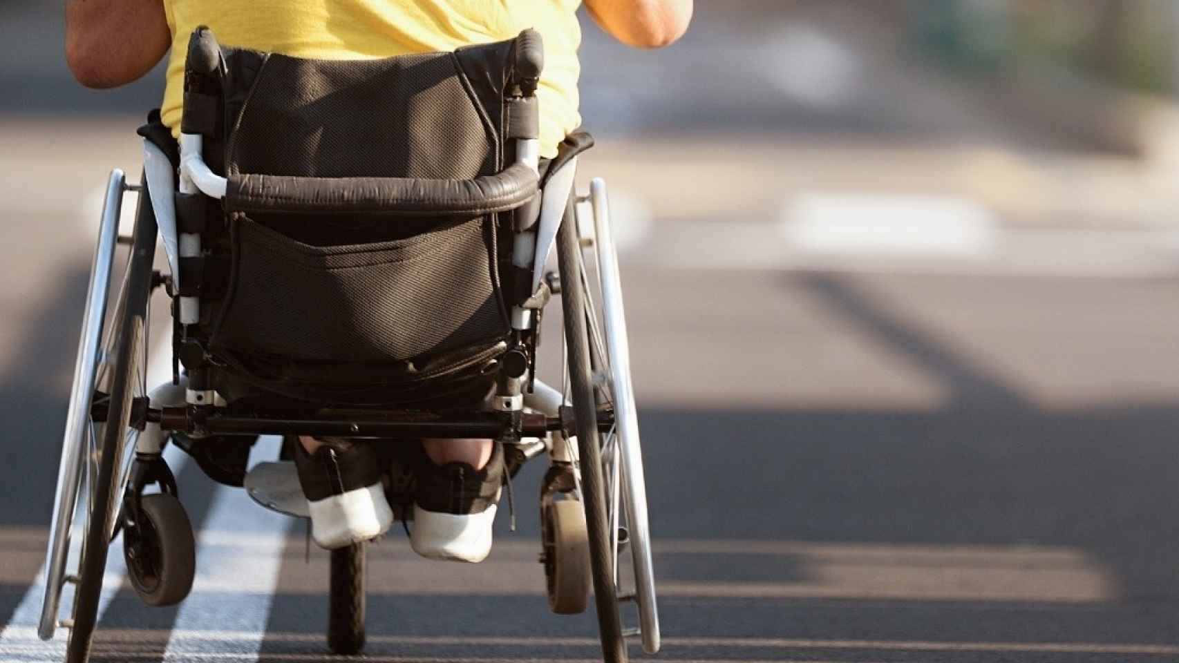 Una persona en silla de ruedas. Europa Press