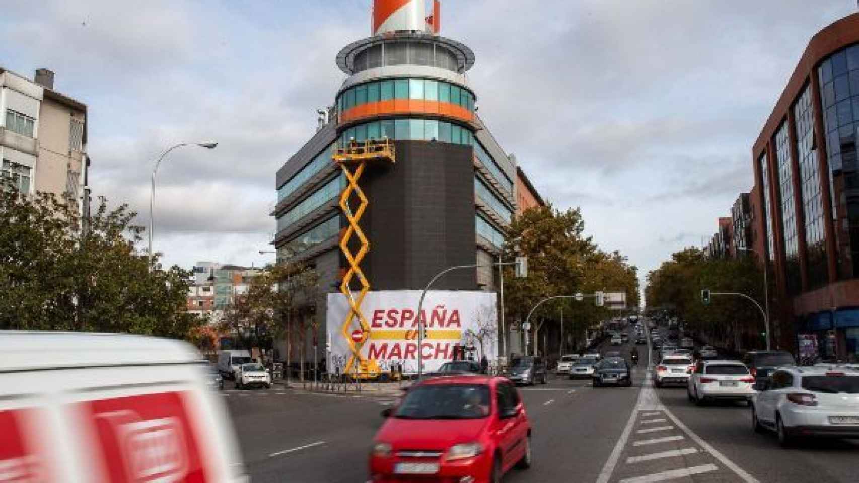 Actual sede de Ciudadanos en la calle Alcalá.