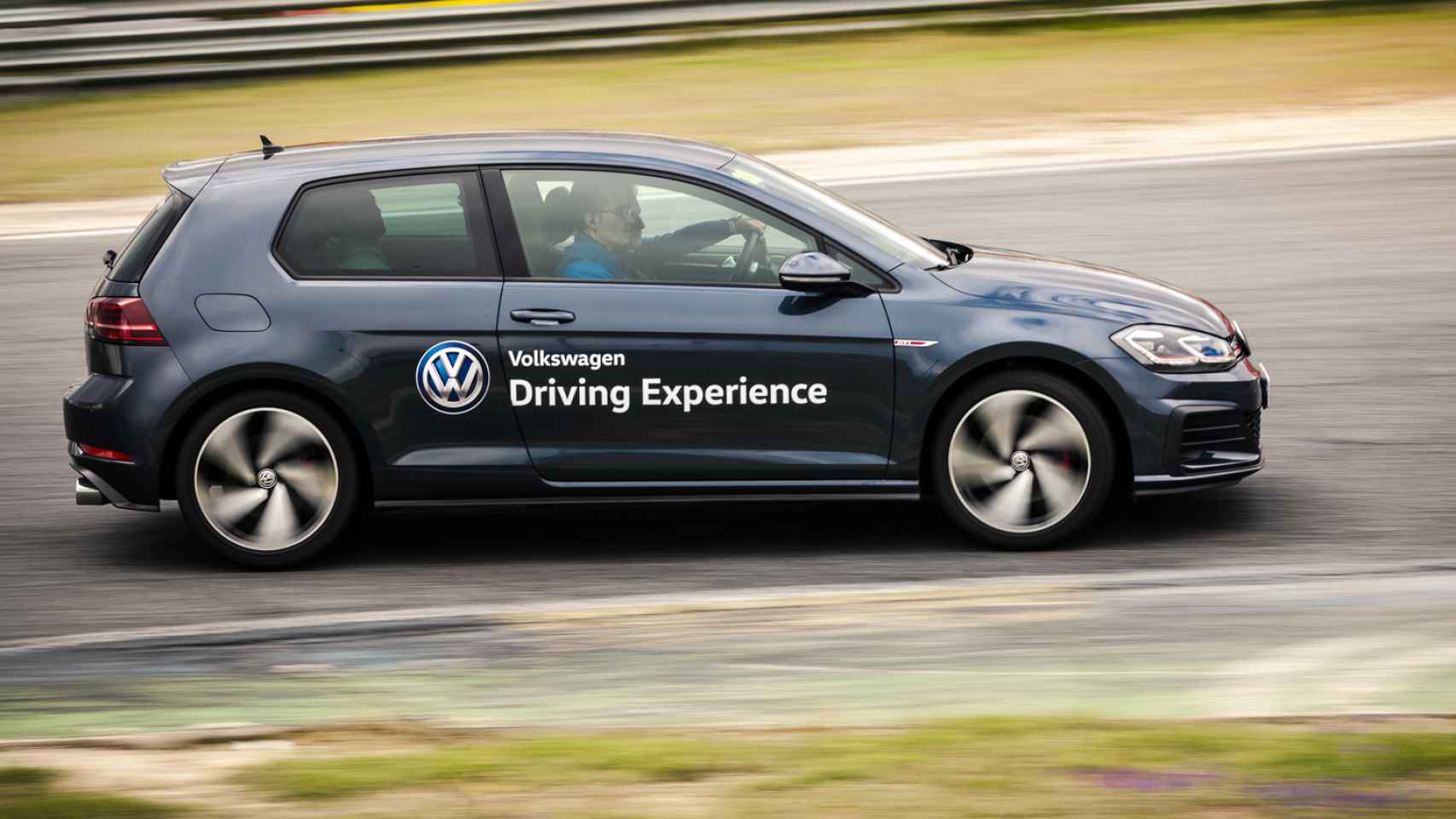 Un momento del Volkswagen Driving Experience.