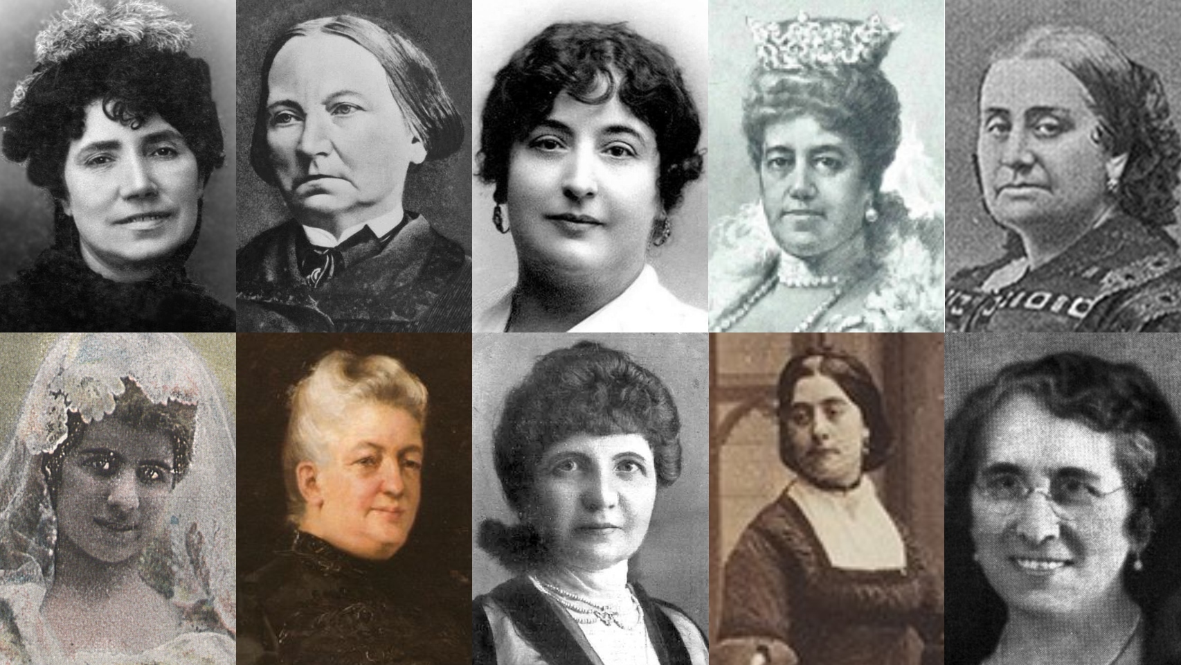 Diez mujeres que rodearon a Emilia Pardo Bazán