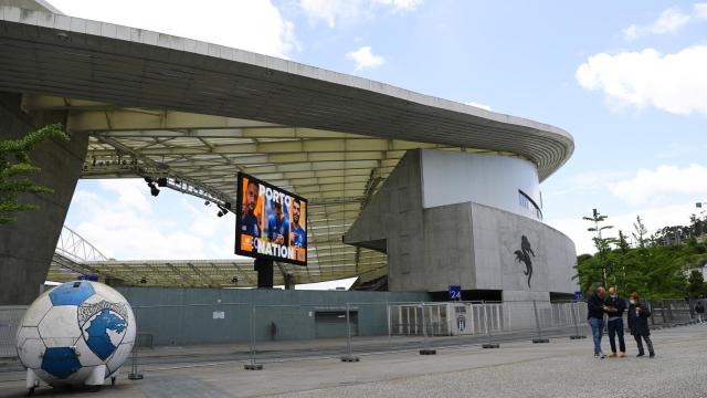 General views of Estadio do Dragao