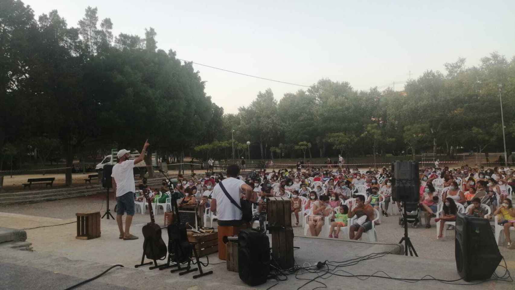 Alberto Celdrán en el parque Canalejas en julio del año pasado.