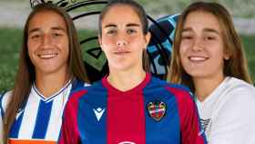 Lucía Rodríguez, Rocío Gálvez y María García 'Pichi'