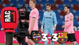 Levante 3-3 Barça: así narró RAC1 el descalabro culé que le aleja de La Liga