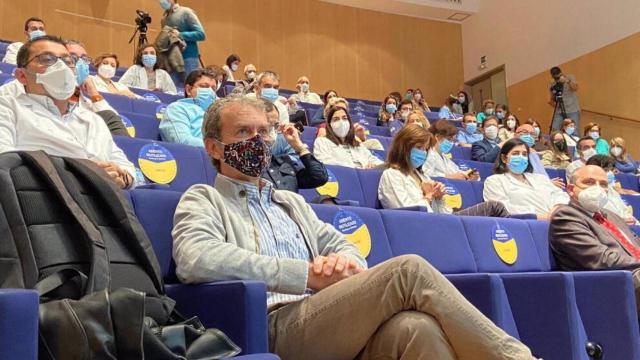 El director del Centro de Coordinación de Alertas y Emergencias Sanitarias, Fernando Simón, este miércoles antes de participar en una conferencia en Ciudad Rea. Foto: EUROPA PRESS / PATRICIA GALIANA