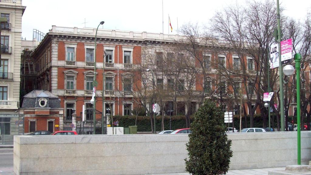 Imagen del palacio de Villamejor, sede del Ministerio de Política Territorial en Madrid.