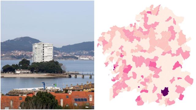 Covid: Los municipios más afectados de Galicia en contagios e incidencia