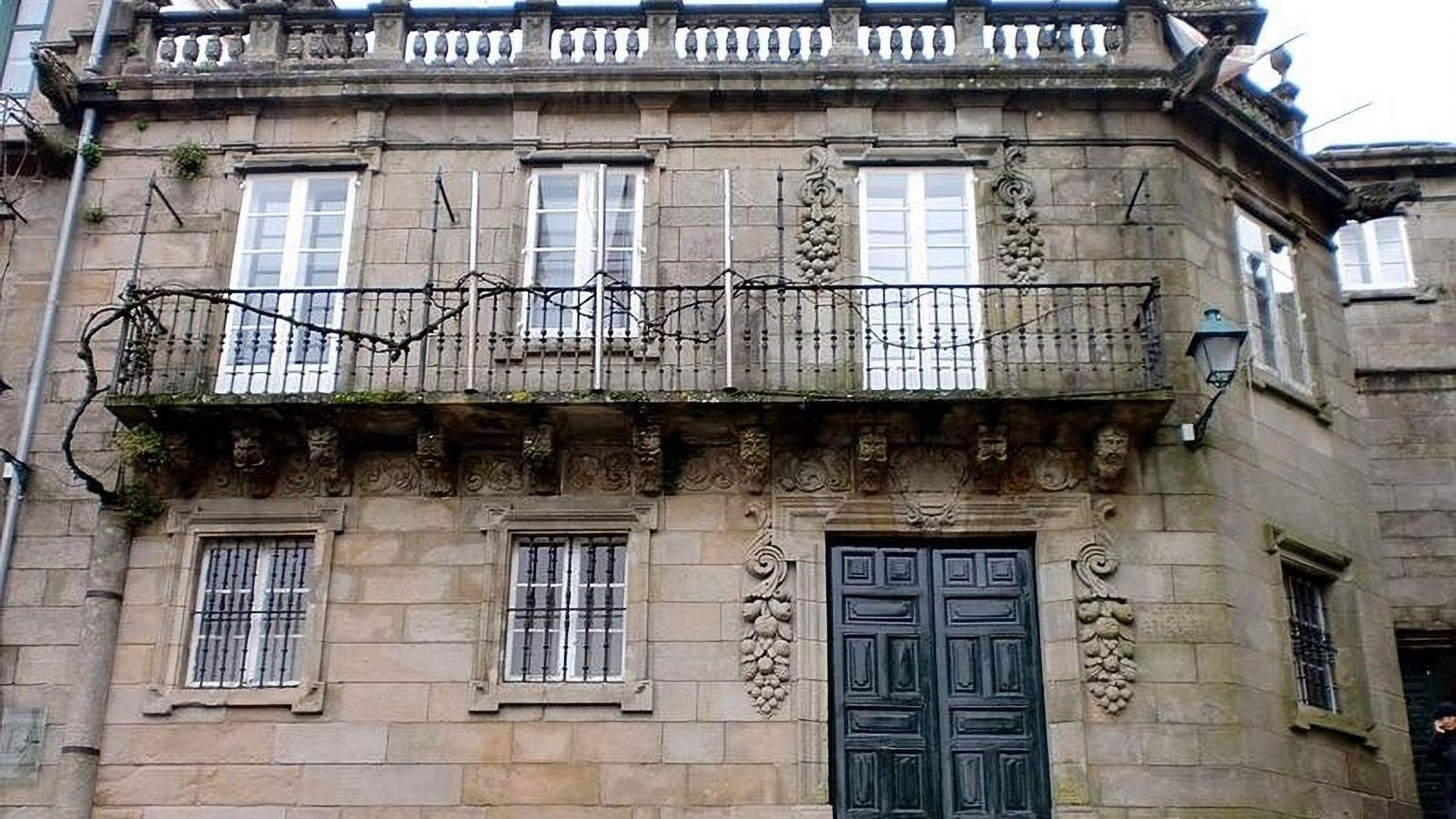 La fachada de la Casa da Parra.