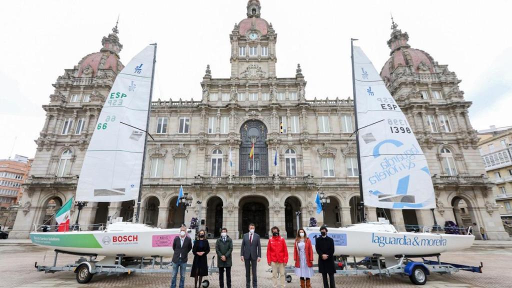 A Coruña acoge este fin de semana el Campeonato de España de vela de J70