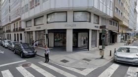 Tienda de Uterqüe en la plaza de Lugo