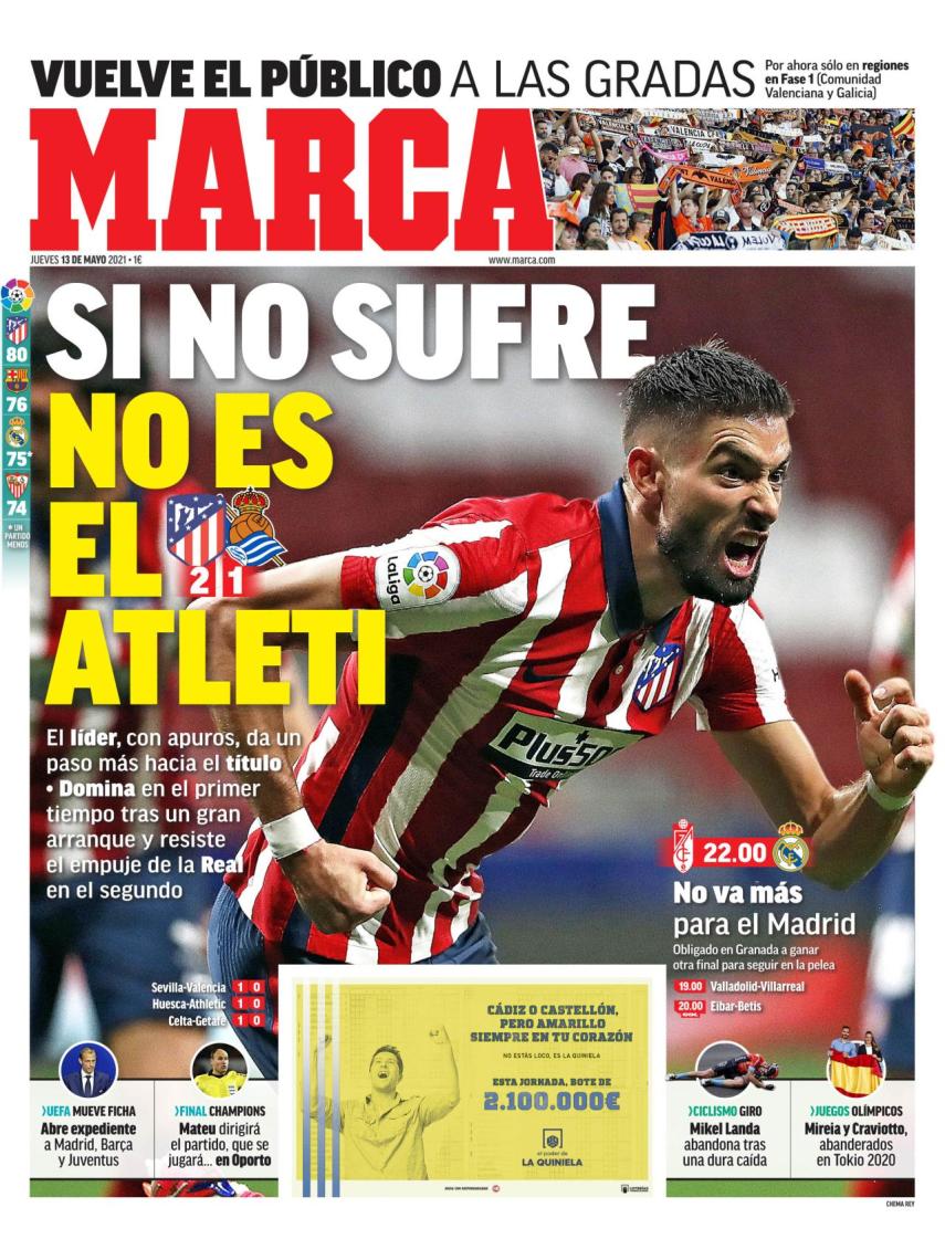 Portada MARCA