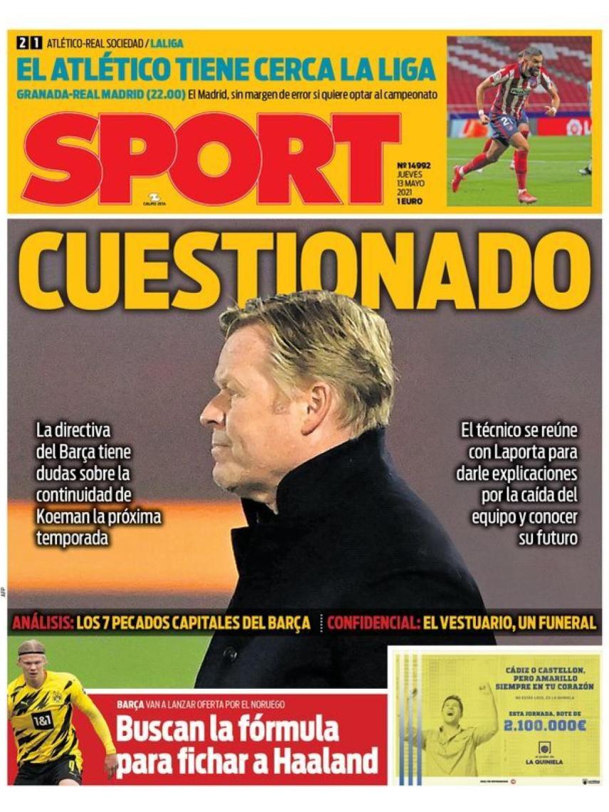 Portada SPORT