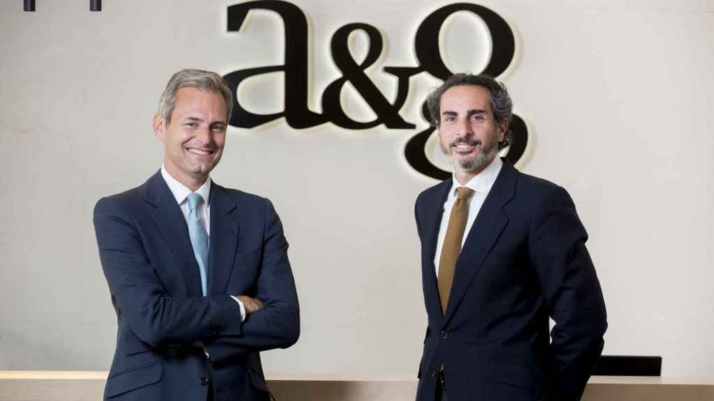 Andrés Allende y Diego Fernández Elices, gestor y director general de Inversiones de A&G Banca Privada.