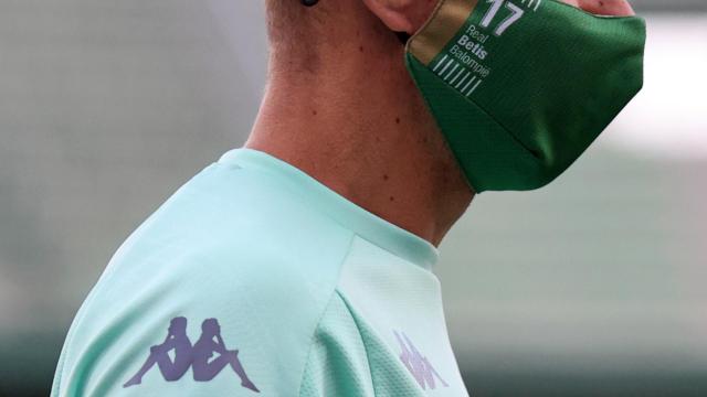 Joaquín Sánchez, durante un partido con el Real Betis