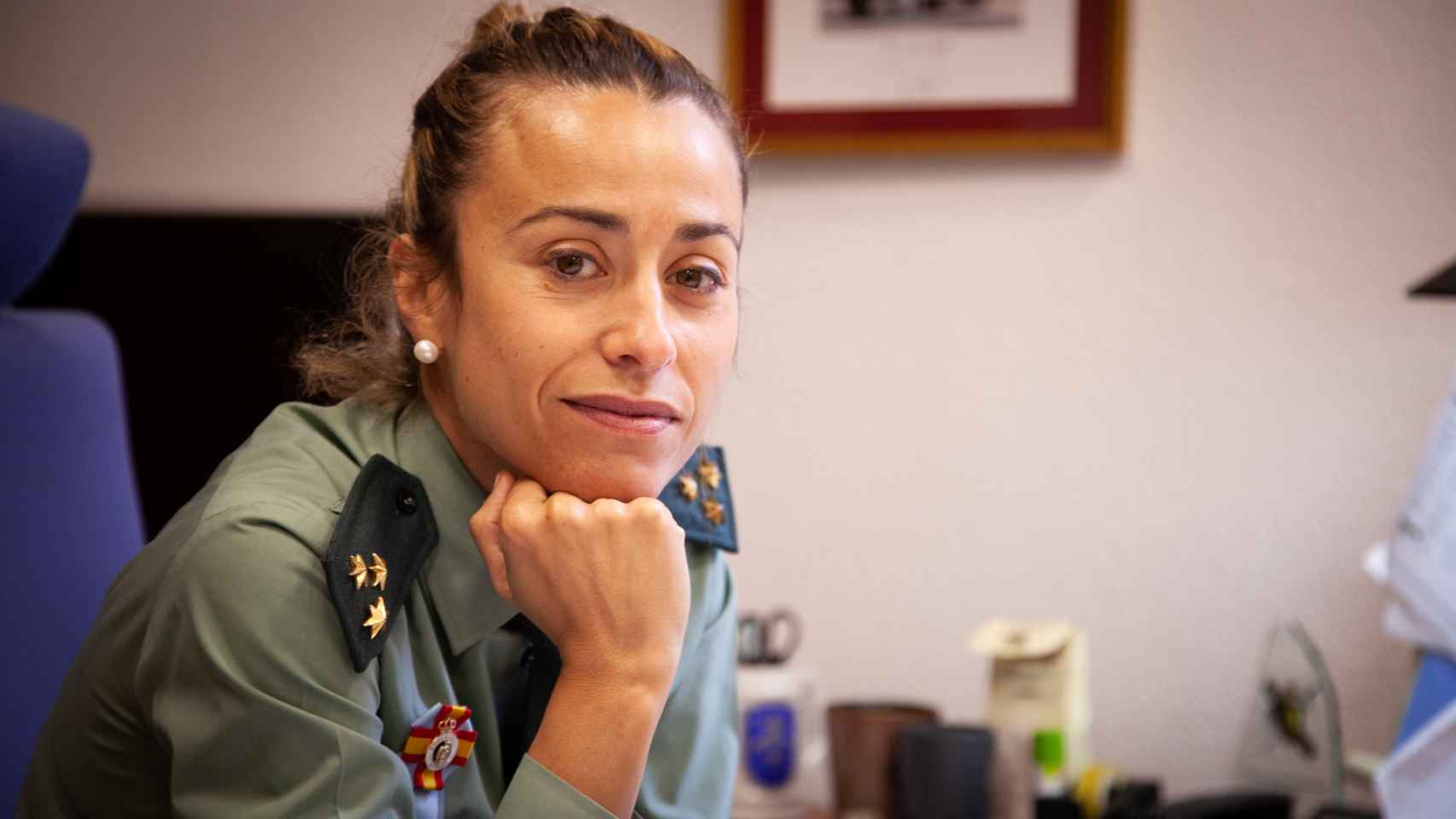 María José Garrido, capitán de la Guardia Civil.