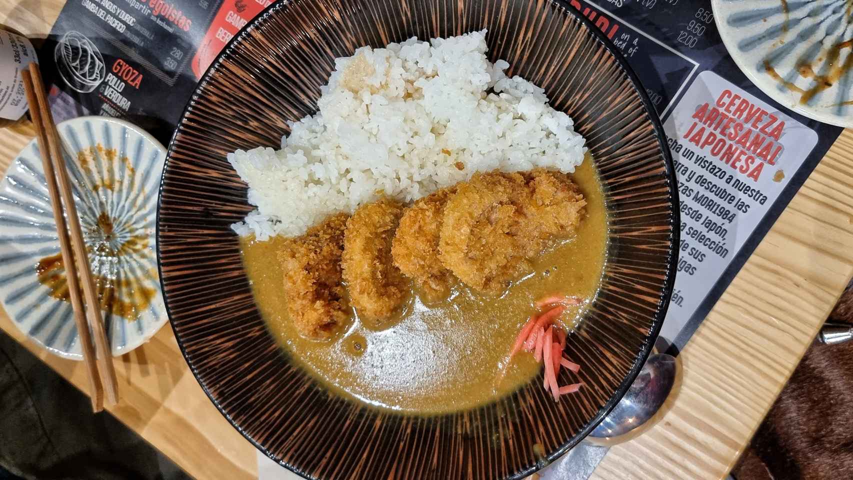 Katsu Curry de Solomillo