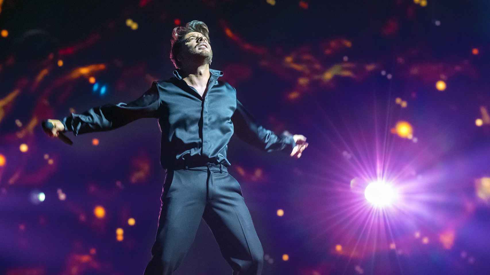 El primer ensayo de Blas Cantó en el Festival de Eurovisión 2021, en fotos