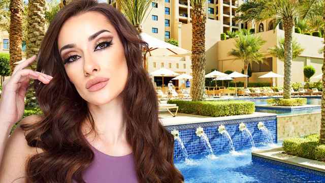 Adara se encuentra en Dubái alojada en uno de los hoteles de 5 estrellas más exclusivos del lugar.