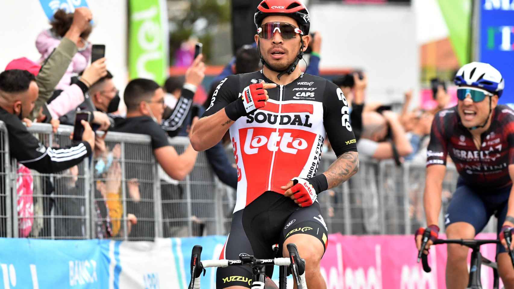 Caleb Ewan se lleva la séptima etapa del Giro de Italia 2021
