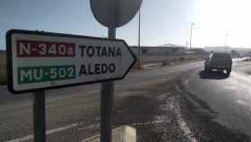 Entrada al municipio murciano de Totana donde se produjo una de las detenciones.