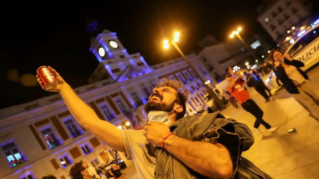 Una de las imágenes del sábado pasado en Madrid