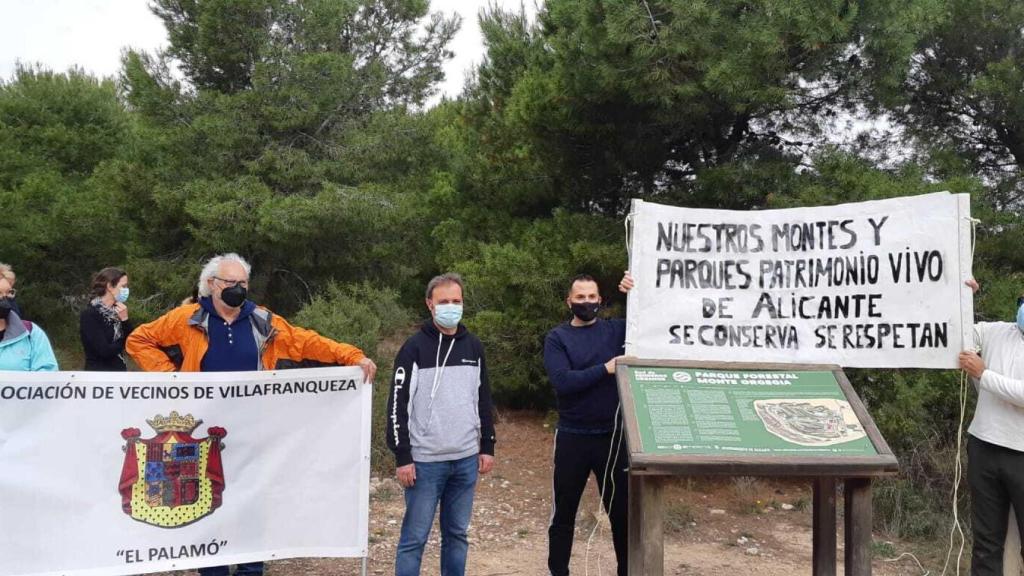 La Asociación de Vecinos de Villafranqueza defiende la conservación de los parques de la ciudad.