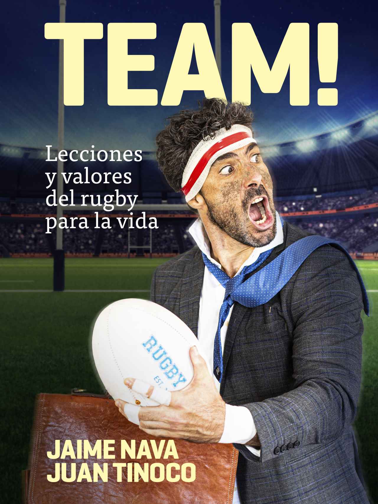 Portada del audiolibro 'TEAM! Lecciones y valores del rugby para la vida'
